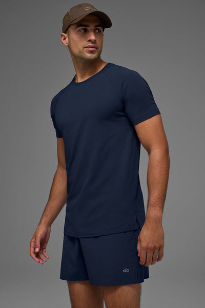 T-Shirt Col Rond ALO Vapor
