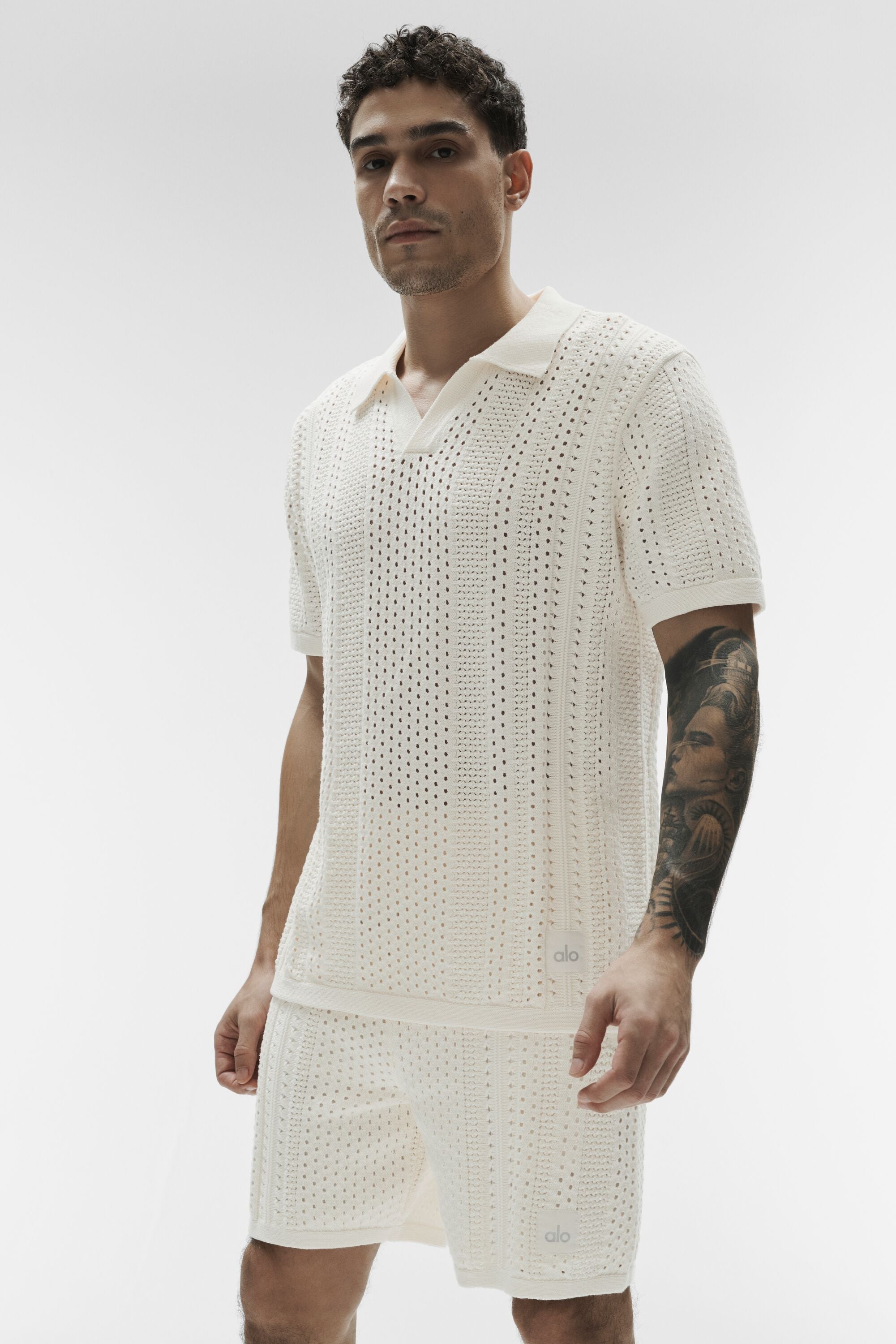 Polo Manches Courtes Coastline Knit