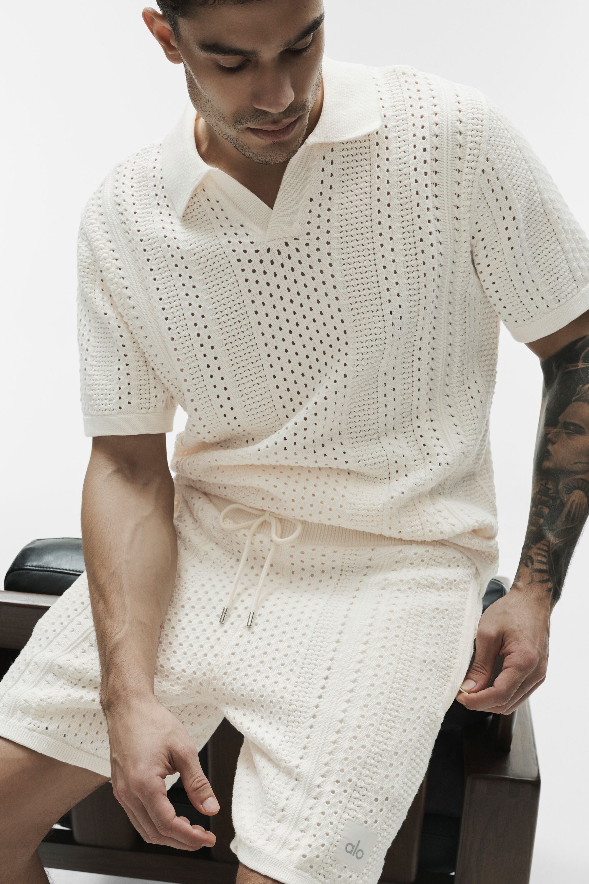Polo Manches Courtes Coastline Knit