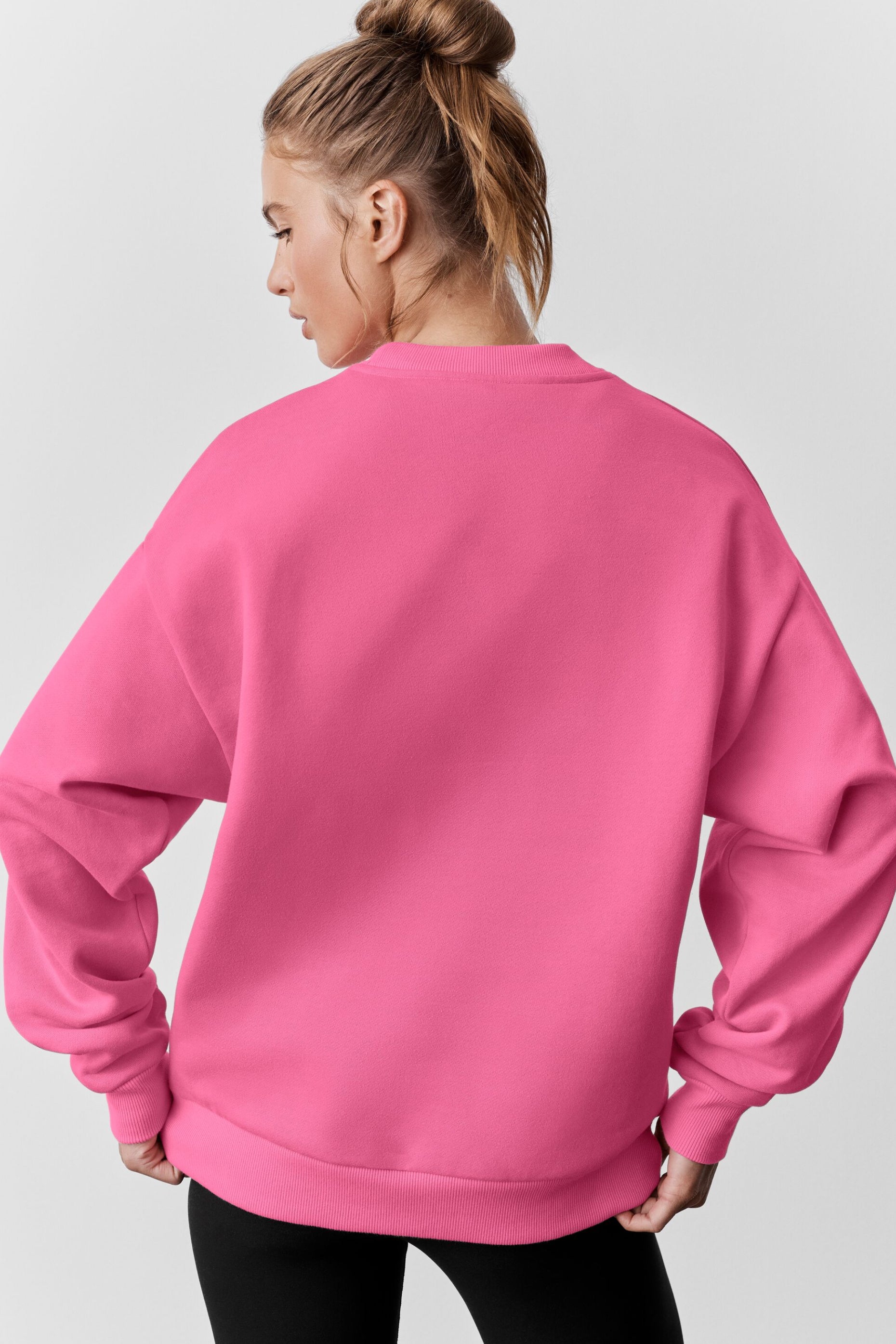 Pull Col Rond Accolade - Rose Paradis
