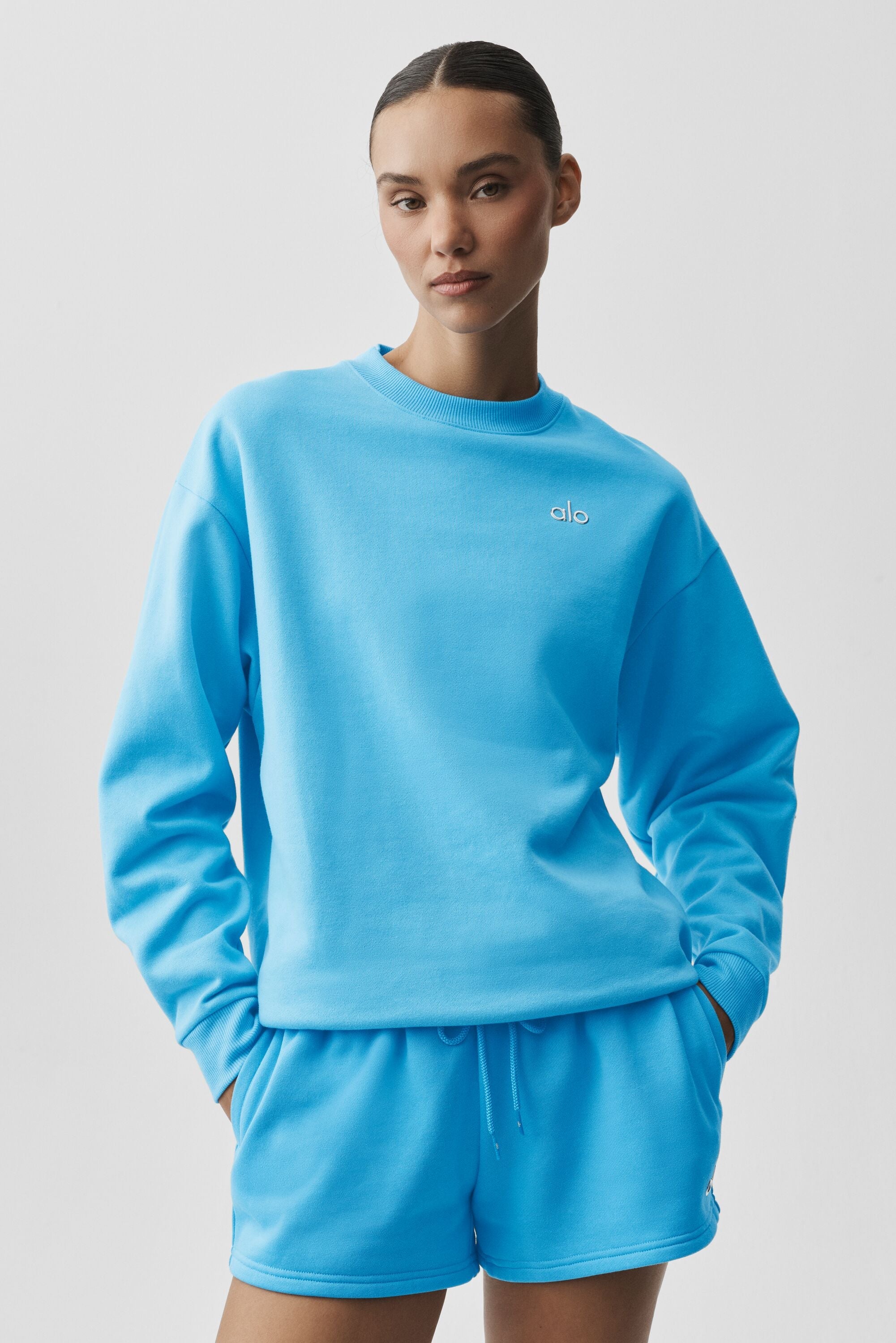 Pull Col Rond Accolade - Marine
