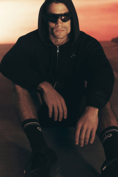 Sweat Zippé à Capuche Accolade