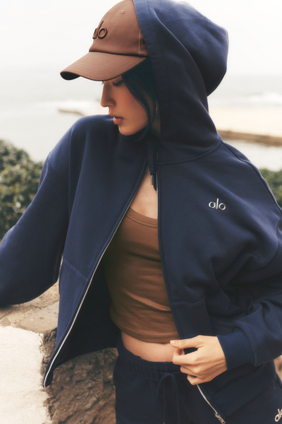 Sweat Zippé à Capuche Accolade